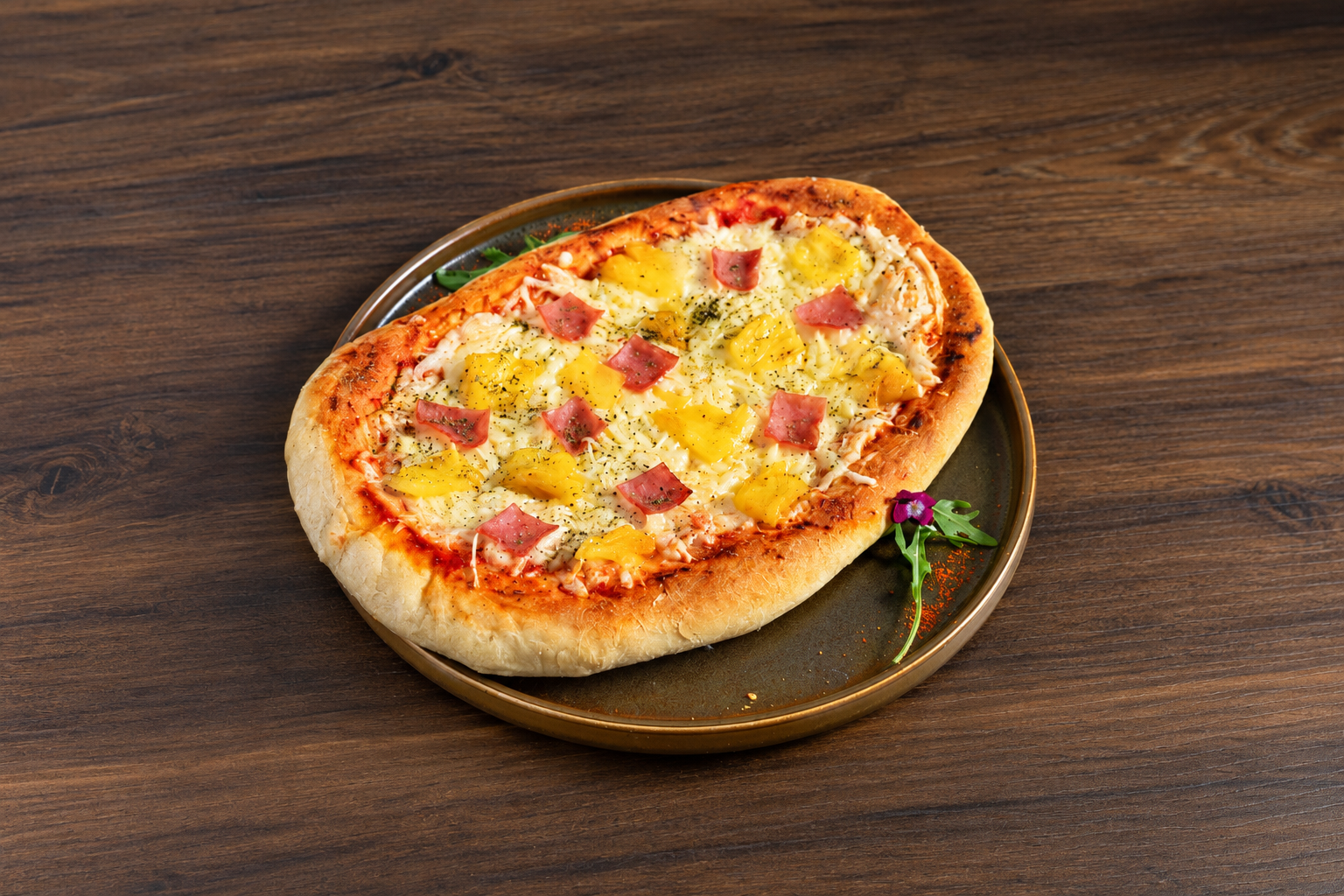 Pizza hawaiana